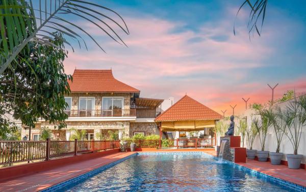 Geeta Bagh - Luxury Stay With Private Pool In Pushkar, Rezerwuj  Hotele w Pushkar z Parkingiem, Parking