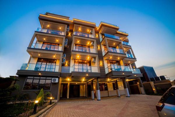 Masanyu Suites- Spacious Two bedroom Apartment with Rooftop Lounge and HealthClub, Rezerwuj Apartament Hotele w Kampala z Parkingiem, Parking
